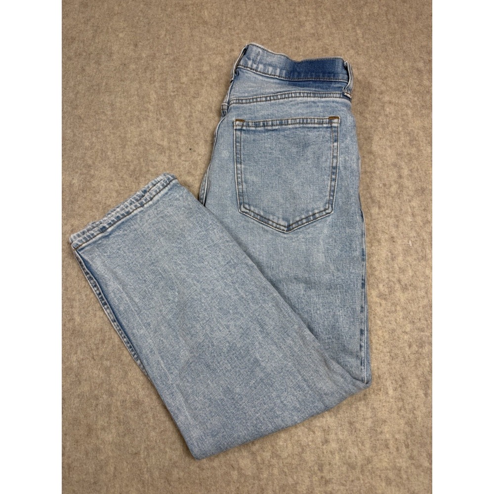 Abercrombie & Fitch Ankle Straight Ultra High-Rise Women’s Jeans 6 Short